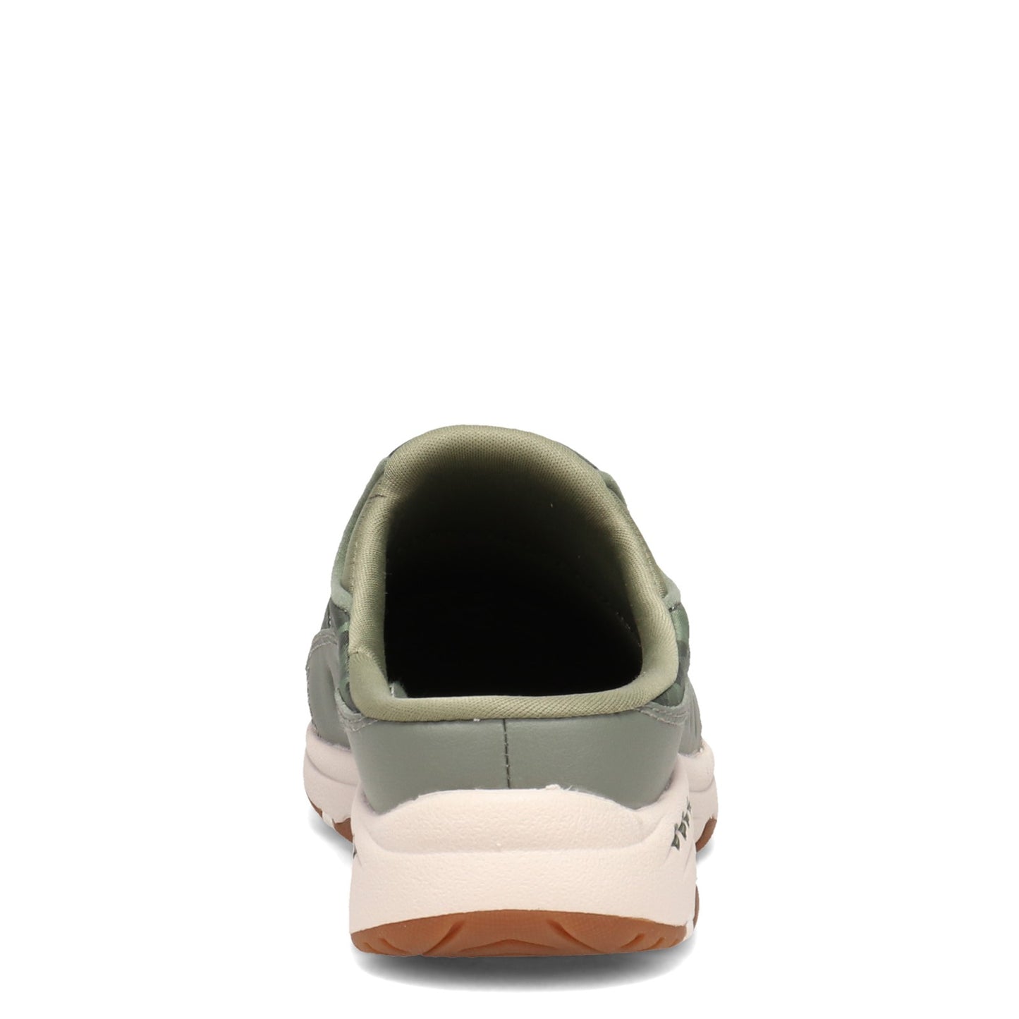 Peltz Shoes Women's Easy Spirit Traveltime Clog GREEN CAMO TRAVTIME385-310