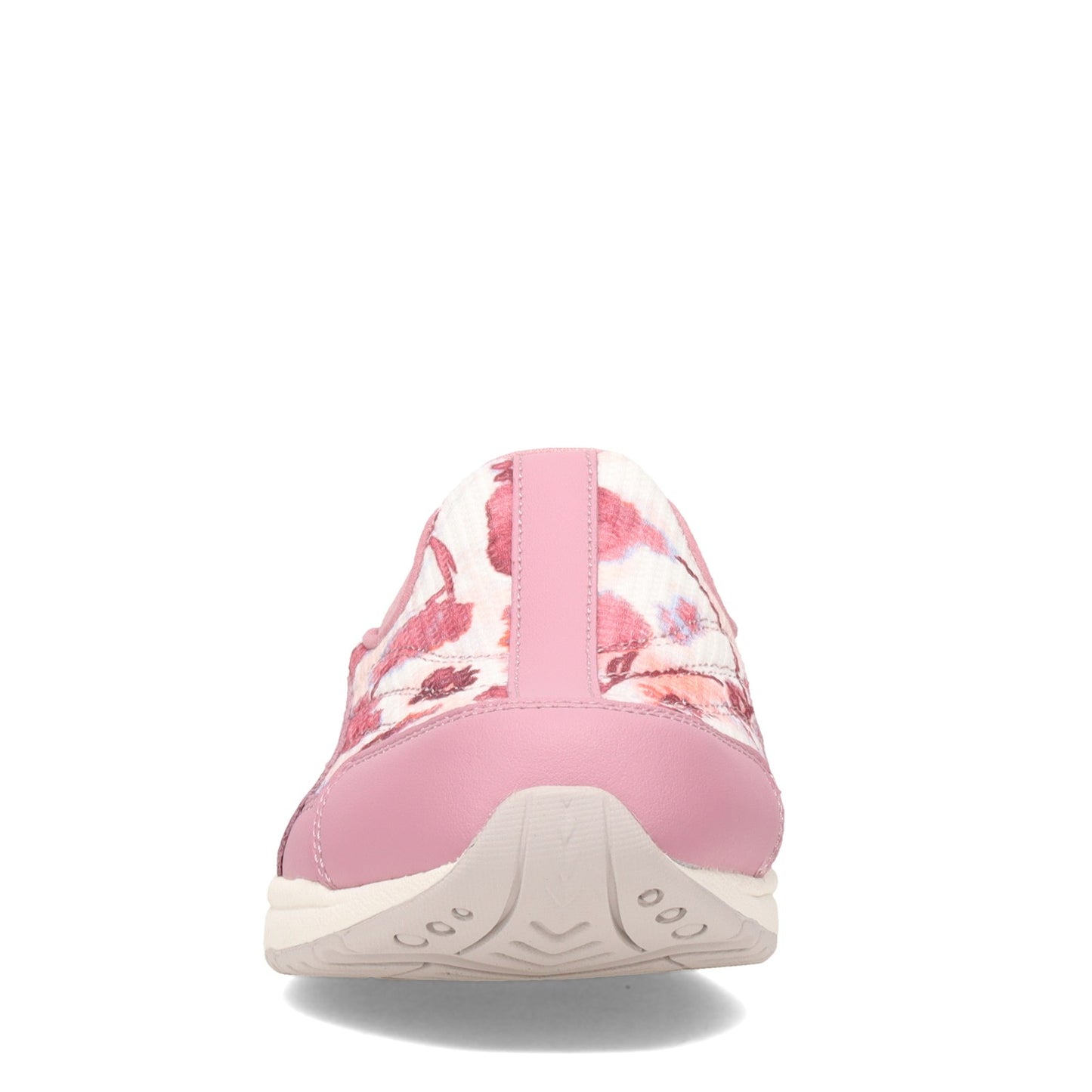 Peltz Shoes Women's Easy Spirit Traveltime Classic Clog PINK WHITE TRAVTIME513-660