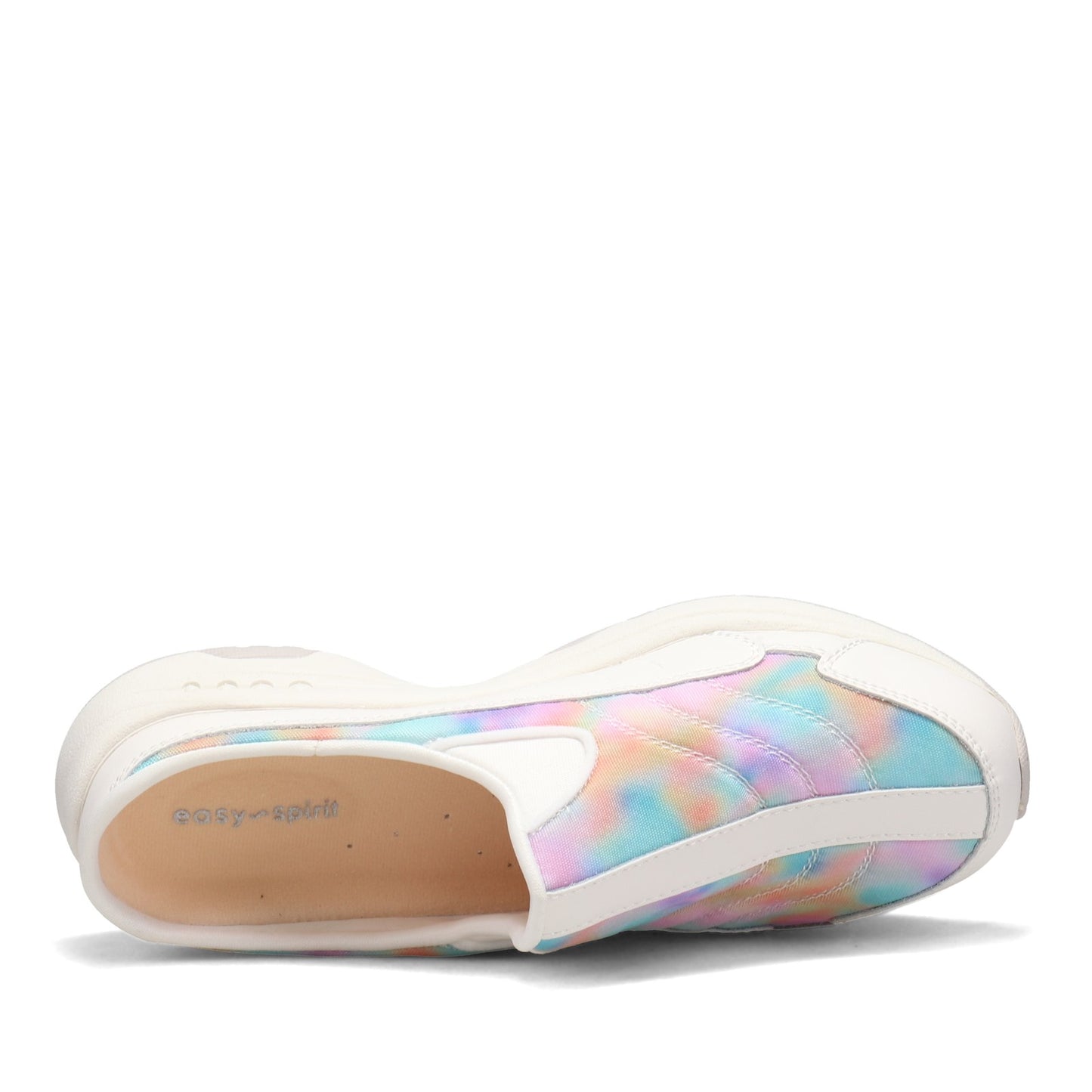 Peltz Shoes Women's Easy Spirit Traveltime Classic Clog WHITE TRAVTIME527-140