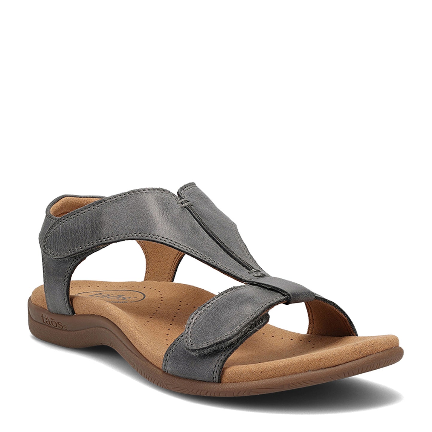 Peltz Shoes Women's Taos The Show Sandal Steel TSH-14039-STL