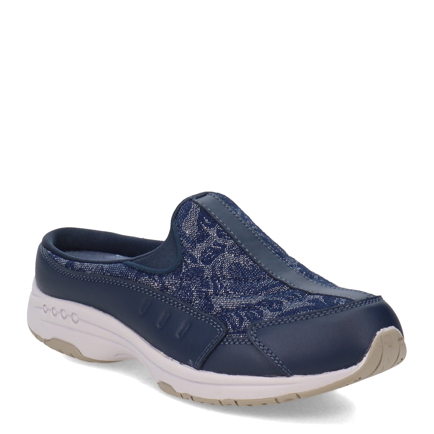 Peltz Shoes Women's Easy Spirit Traveltime Clog BLUE TTIME304-420