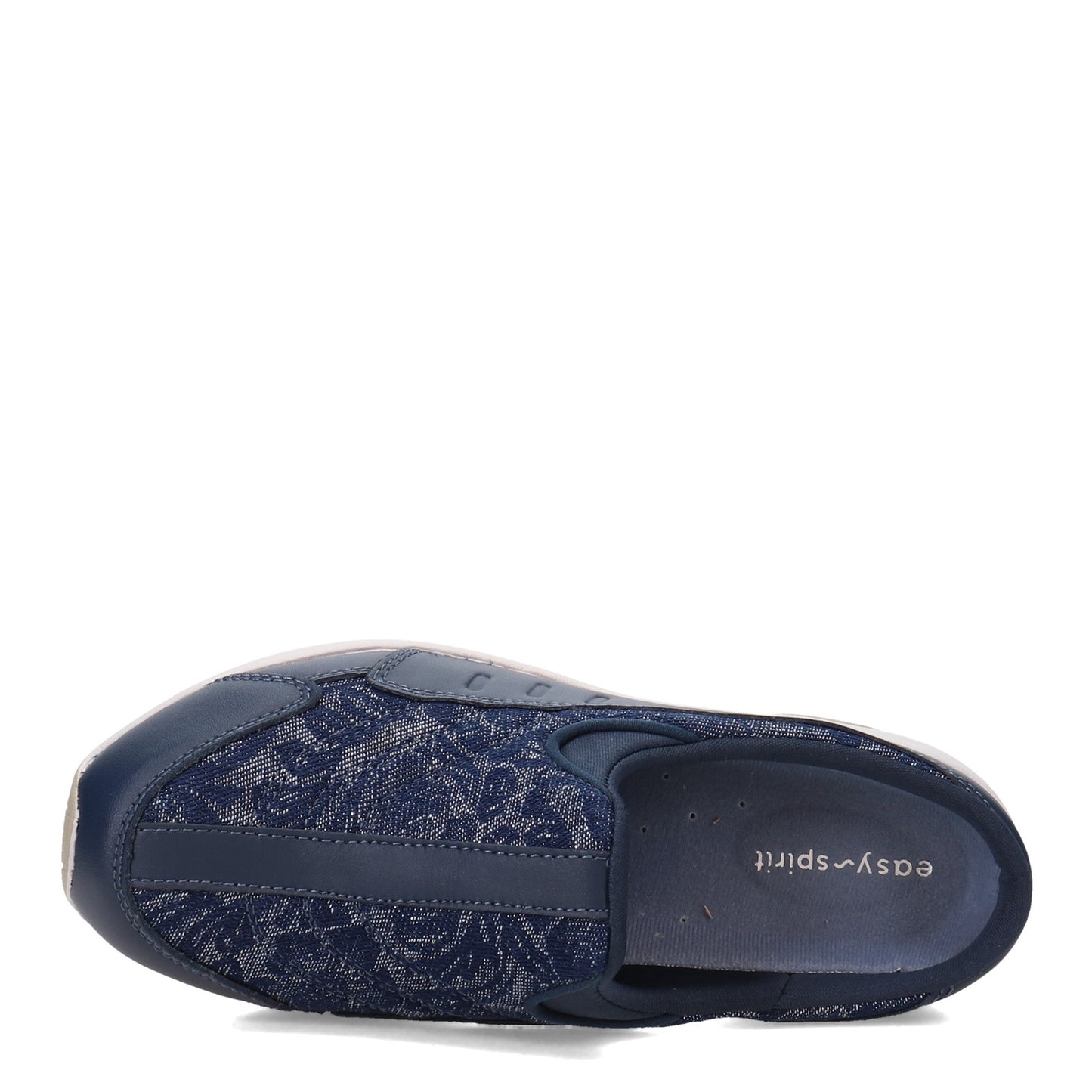 Peltz Shoes Women's Easy Spirit Traveltime Clog BLUE TTIME304-420