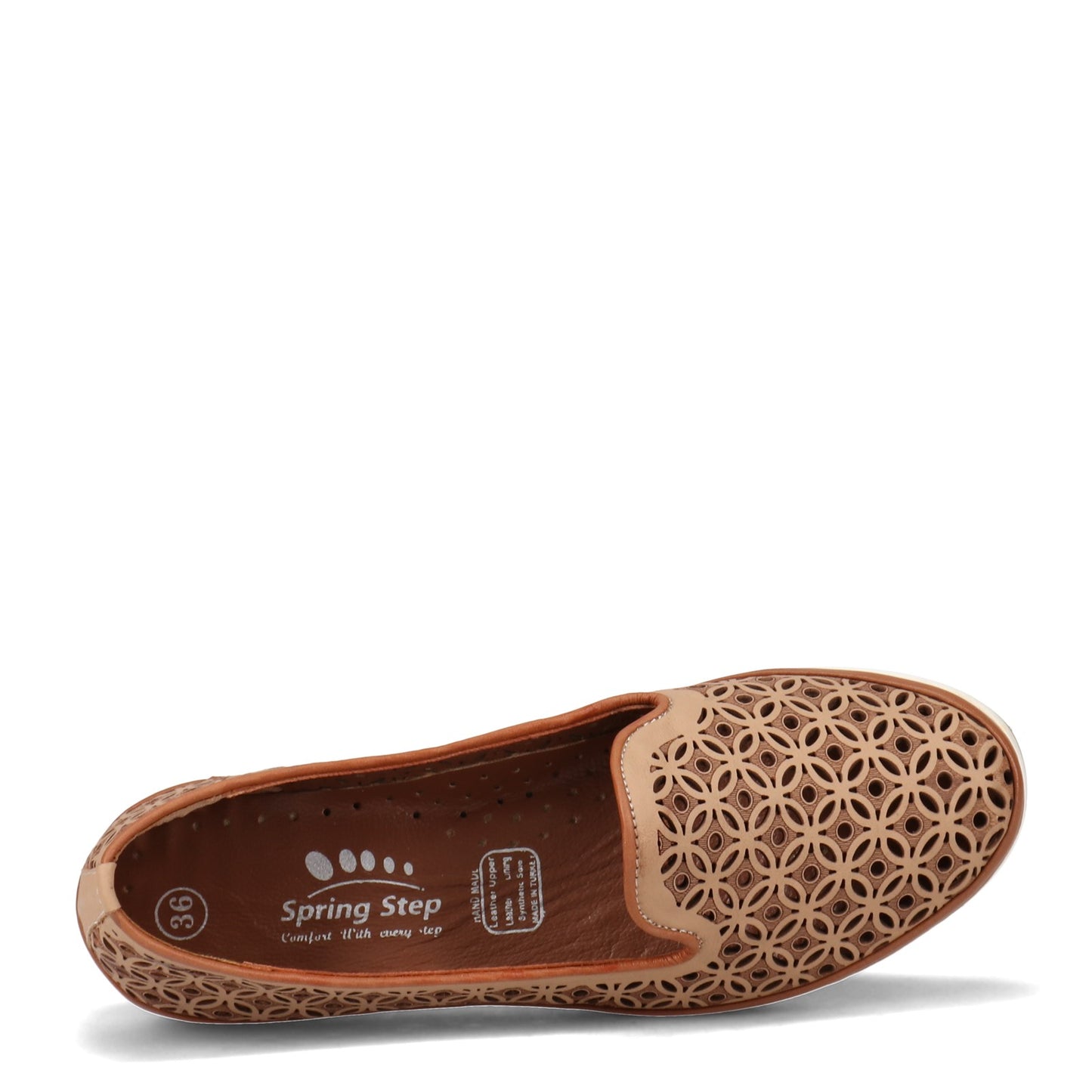 Peltz Shoes Women's Spring Step Tulisa Slip-On Taupe TULISA-TP