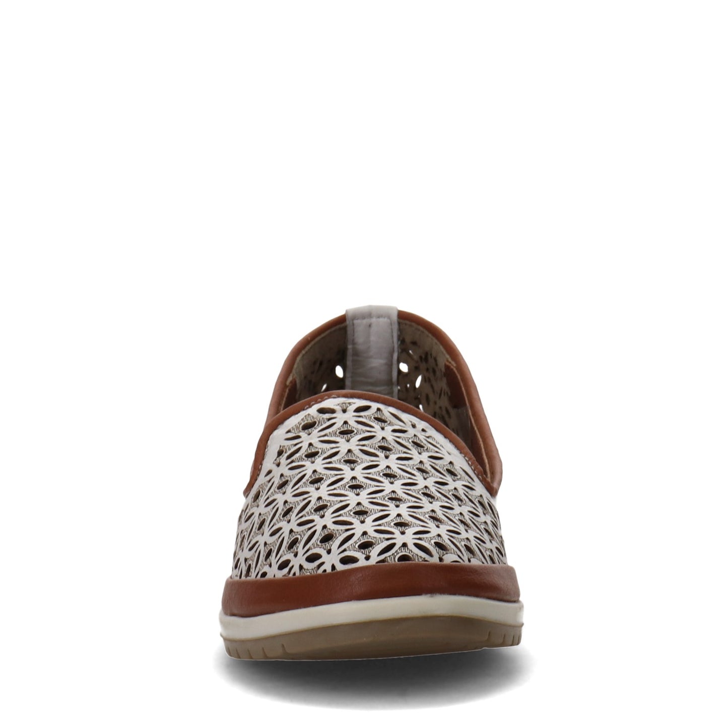 Peltz Shoes Women's Spring Step Tulisa Slip-On White TULISA-W