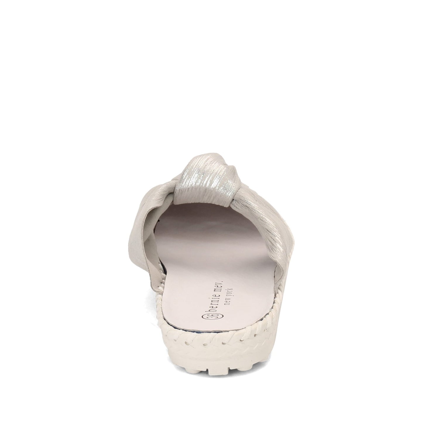 Peltz Shoes Women's Bernie Mev TW212 Slip-On SILVER TW212-SLV