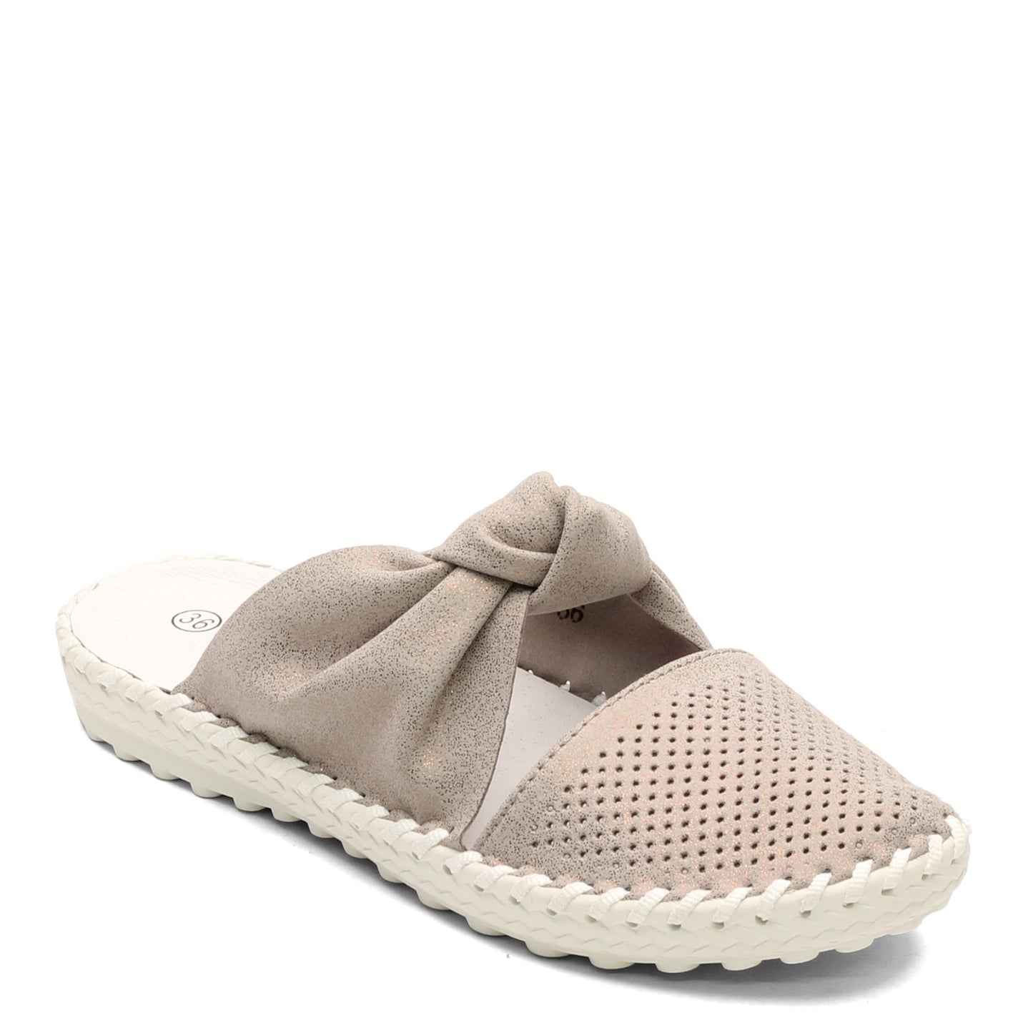 Peltz Shoes Women's Bernie Mev TW212 Slip-on TAUPE TW212-TPE