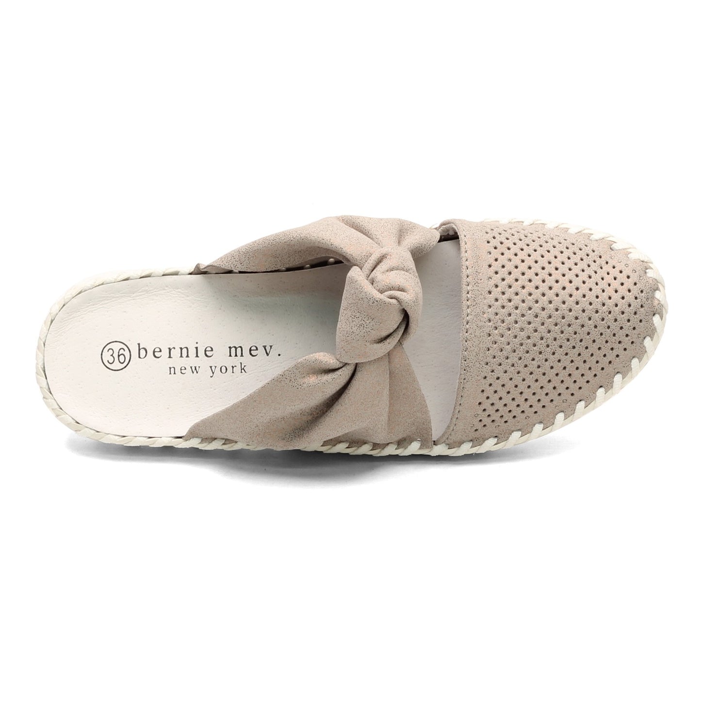 Peltz Shoes Women's Bernie Mev TW212 Slip-on TAUPE TW212-TPE