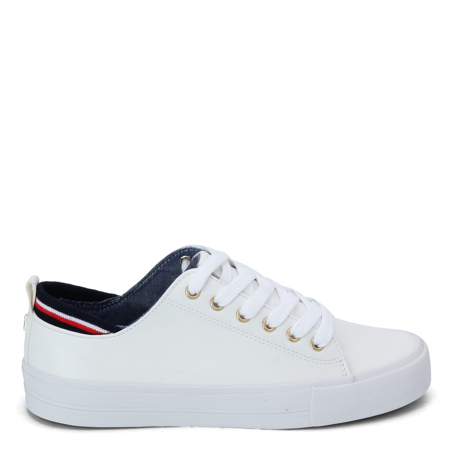Peltz Shoes Women's Tommy Hilfiger Two Sneaker WHITE TWO WHITE