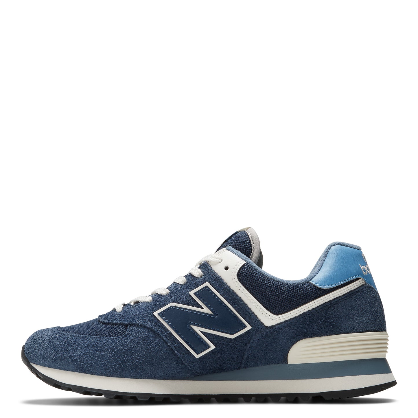 Peltz Shoes Unisex New Balance 574v2 Sneaker NAVY/LIGHT BLUE U574EZ2