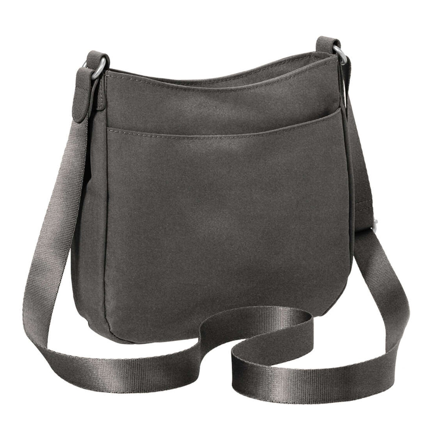 Peltz Shoes Baggilini Uptown Bagg with RFID Phone Wristlet Sterling Shimmer UPB287-SHIMMER