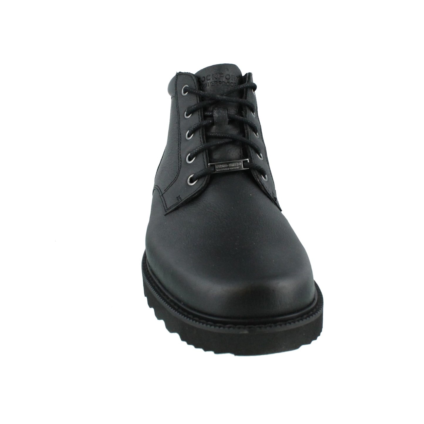 Peltz Shoes Men's Rockport Northfield Plain Toe ankle boots BLACK V75787