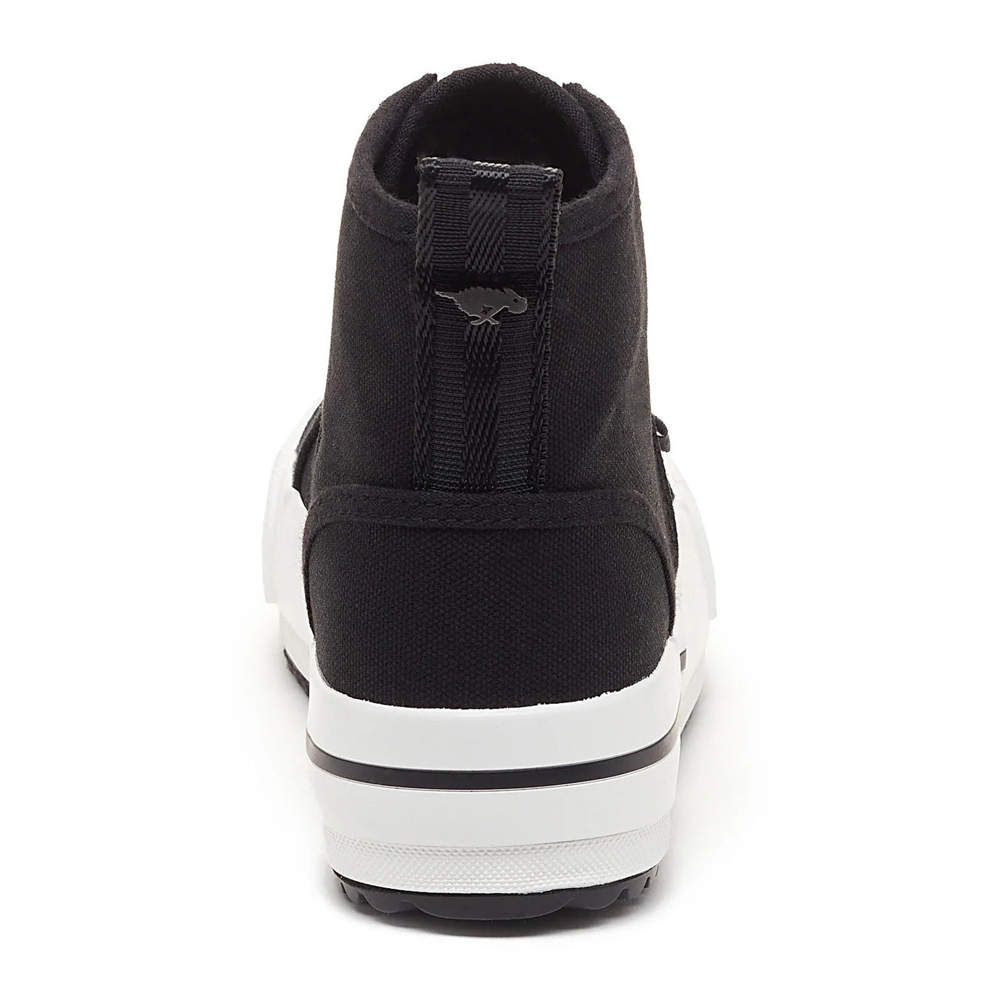 Peltz Shoes Women's Rocket Dog Vela High-Top Sneaker BLACK VELACV-001
