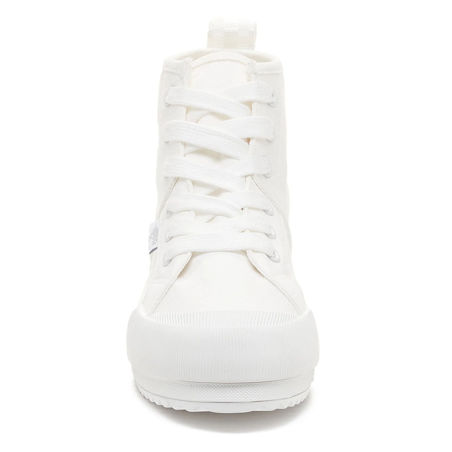 Peltz Shoes Women's Rocket Dog Vela High-Top Sneaker WHITE VELACV-199