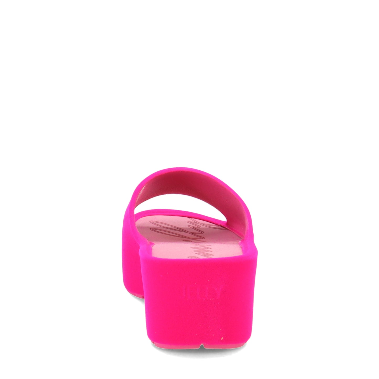 Peltz Shoes Women's Lemon Jelly Velanie Sandal FUSCHIA VELNIE-03