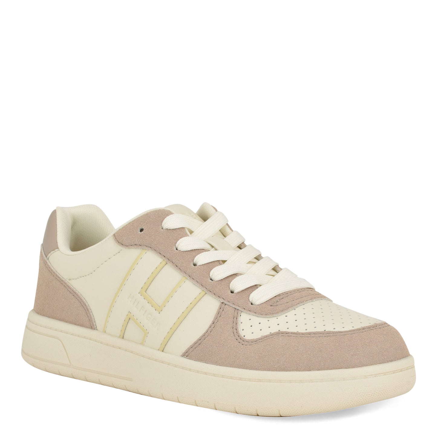 Peltz Shoes Women's Tommy Hilfiger Veniz Sneaker TAUPE VENIZ-TAU01