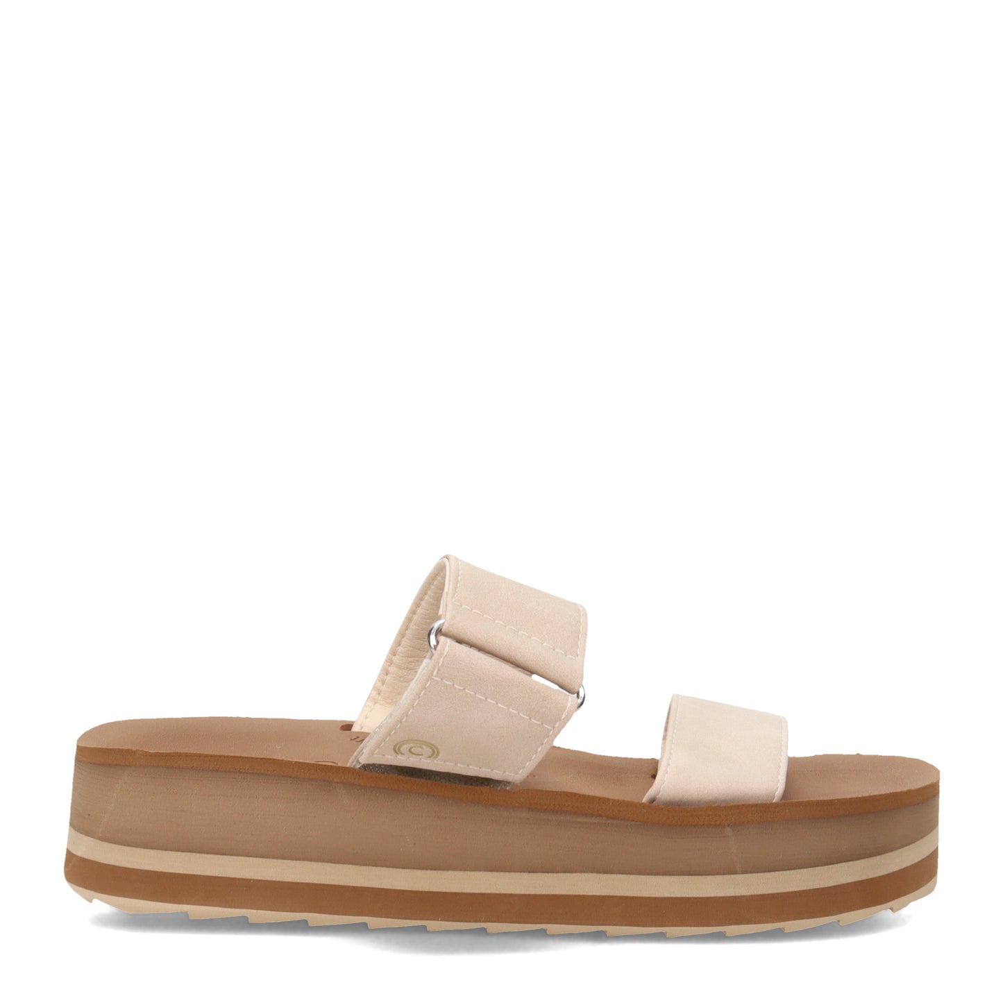 Peltz Shoes Women's Cobian Vira Rise Sandal CREAM VIR22-CREAM