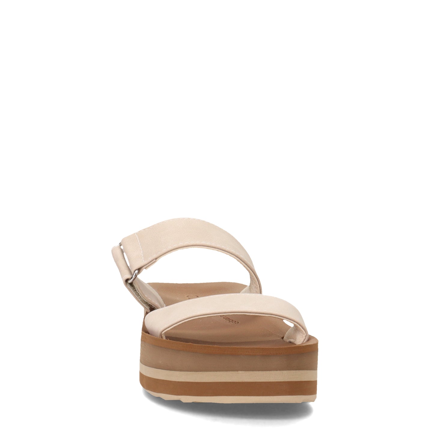 Peltz Shoes Women's Cobian Vira Rise Sandal CREAM VIR22-CREAM