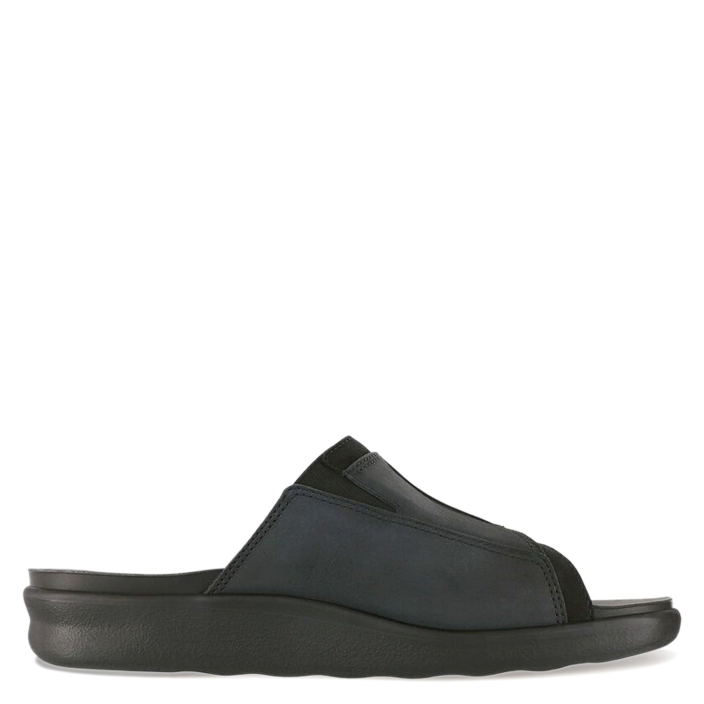 Peltz Shoes Men's SAS Voyage Sandal NERO VOYAGE NERO