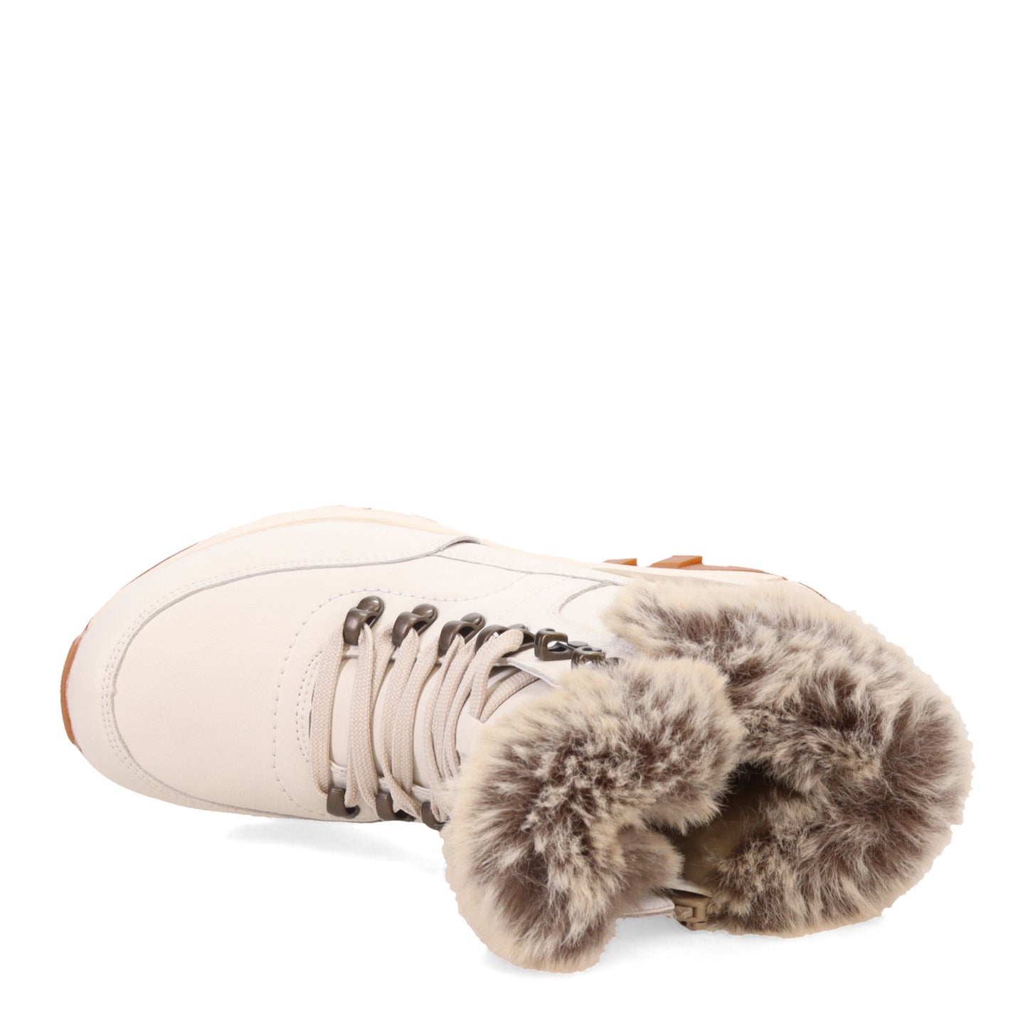 Peltz Shoes Women's Rieker Deborah Boot OFF WHITE W0063-80