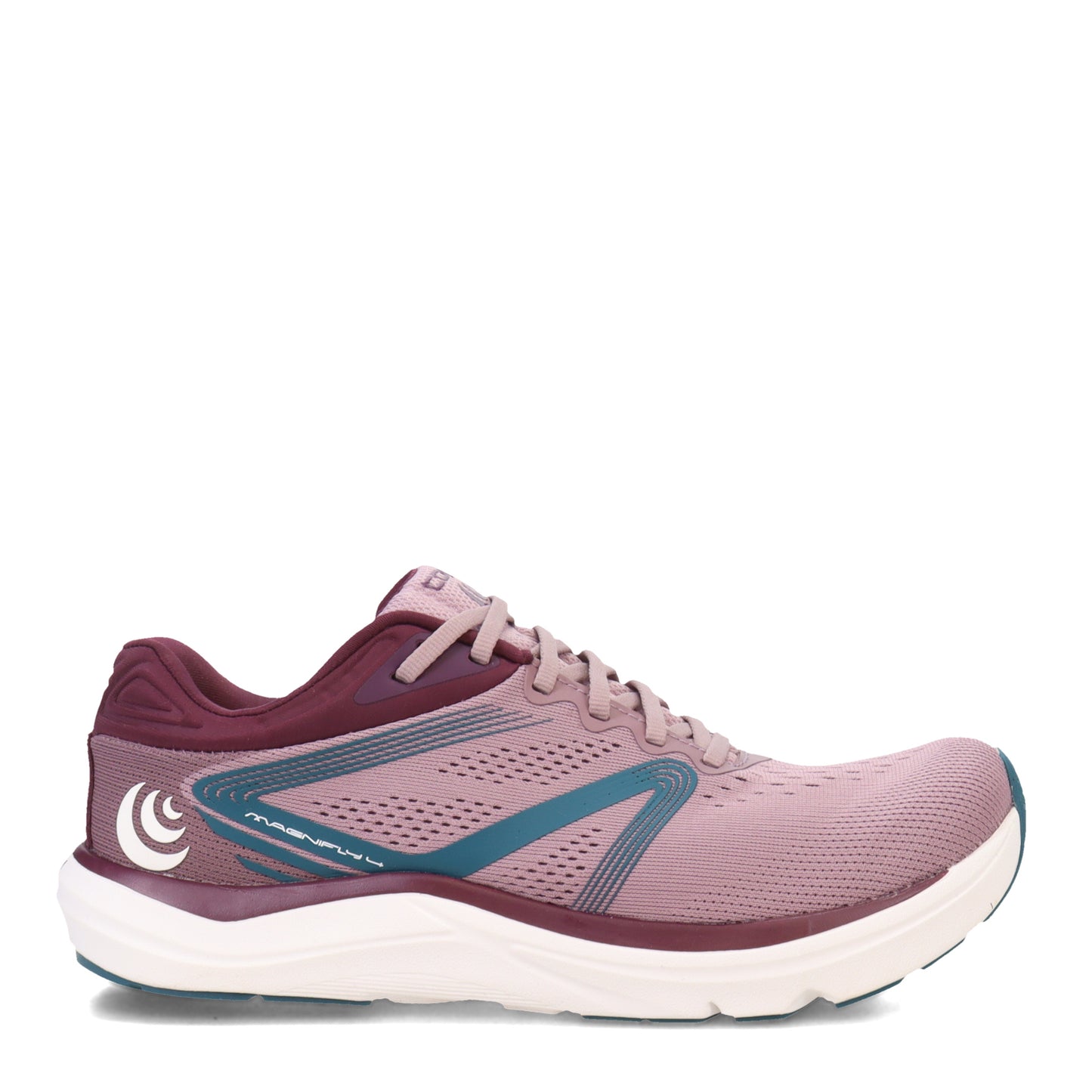 Peltz Shoes Women's Topo Athletic Magnifly 4 Running Shoe PURPLE BLUE W051-MAVNAV