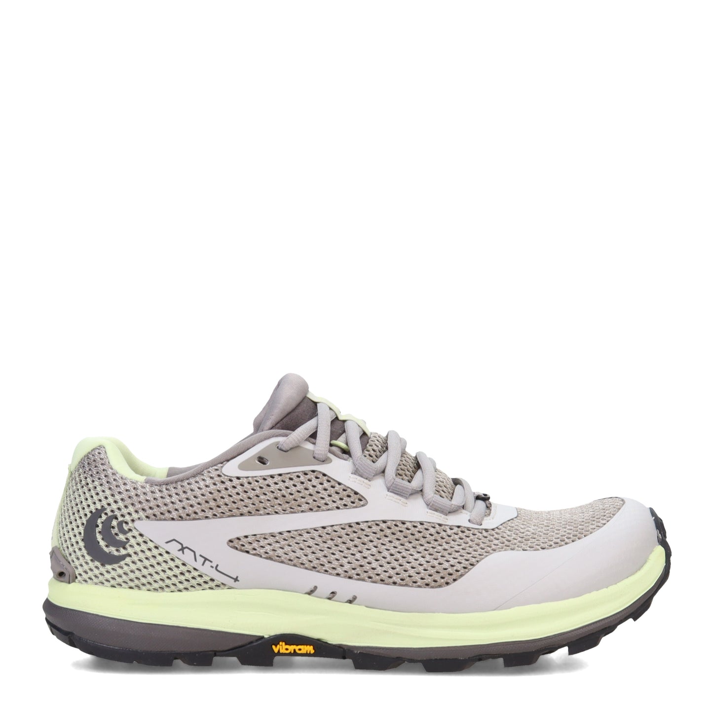 Peltz Shoes Women's Topo MT-4 Trail Running Shoe GREY SILVER MINT W052-HHRMNT