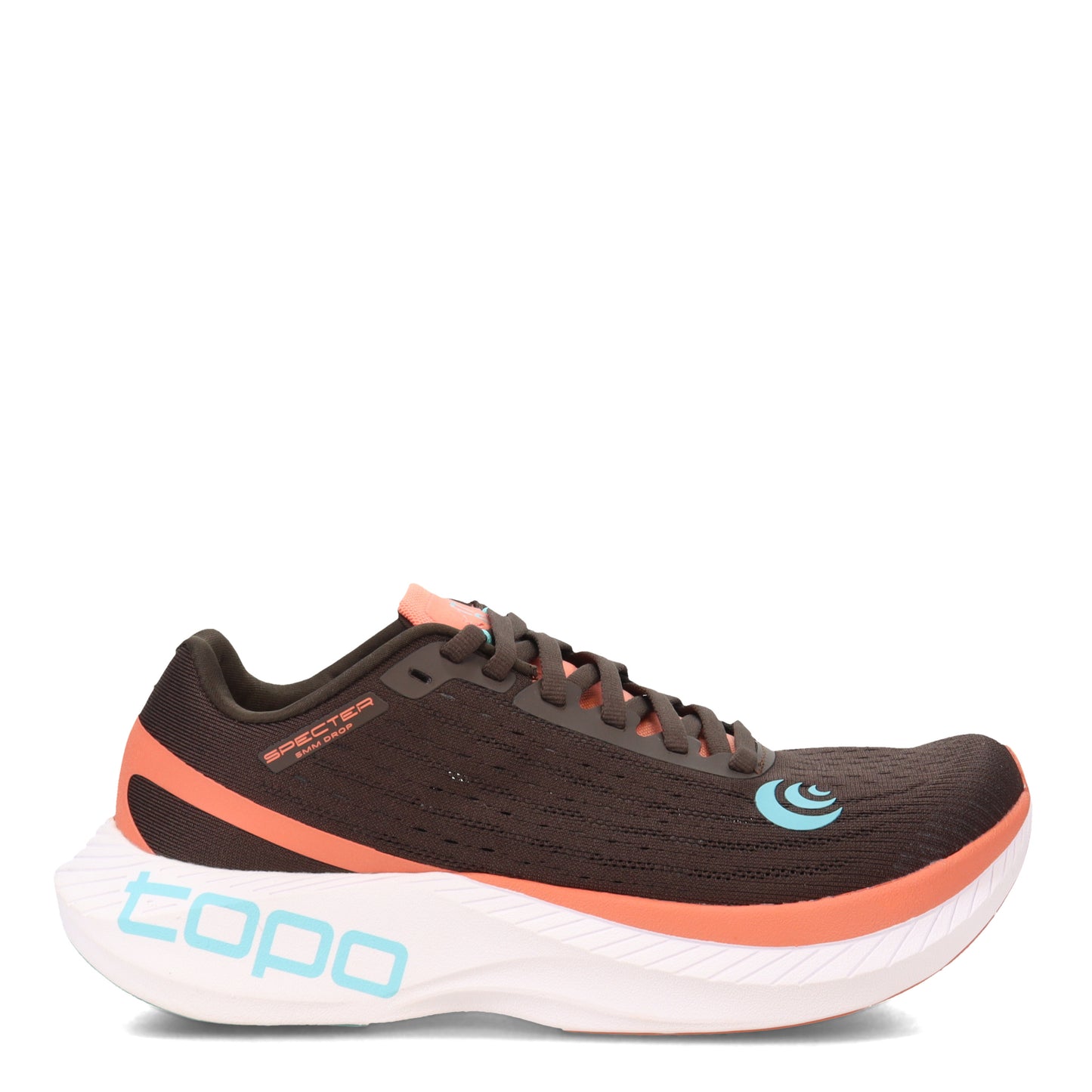 Peltz Shoes Women's Topo Athletic Specter Running Shoe ESPRESSO W058-EP