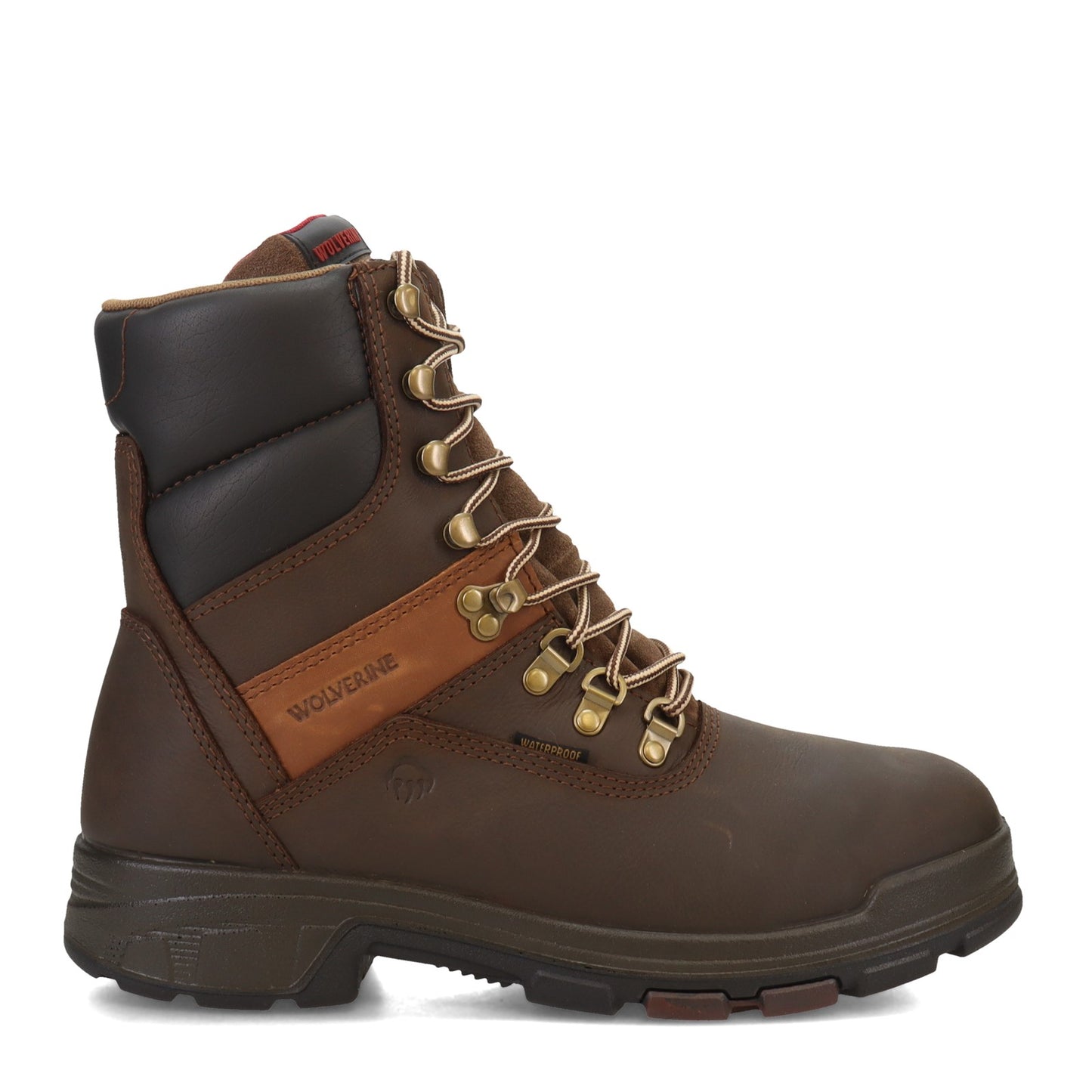 Peltz Shoes Men's Wolverine Boots Cabor 8 inch Waterproof Boot COFFEE W10317