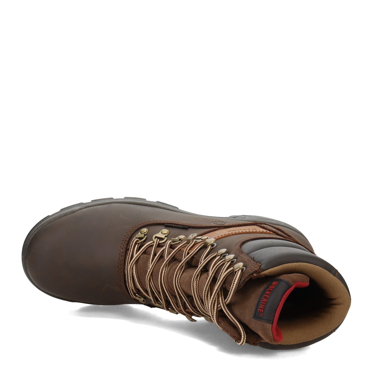 Peltz Shoes Men's Wolverine Boots Cabor 8 inch Waterproof Boot COFFEE W10317