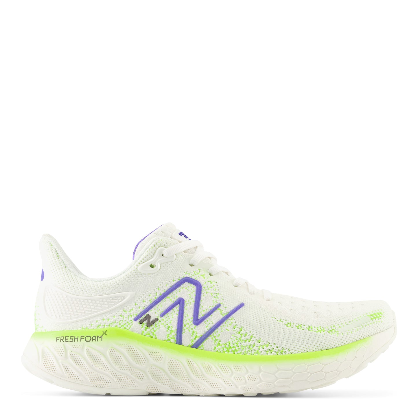Peltz Shoes Women's New Balance 1080v12 Fresh Foam X Running Shoe Sea Salt / Indigo W108012D