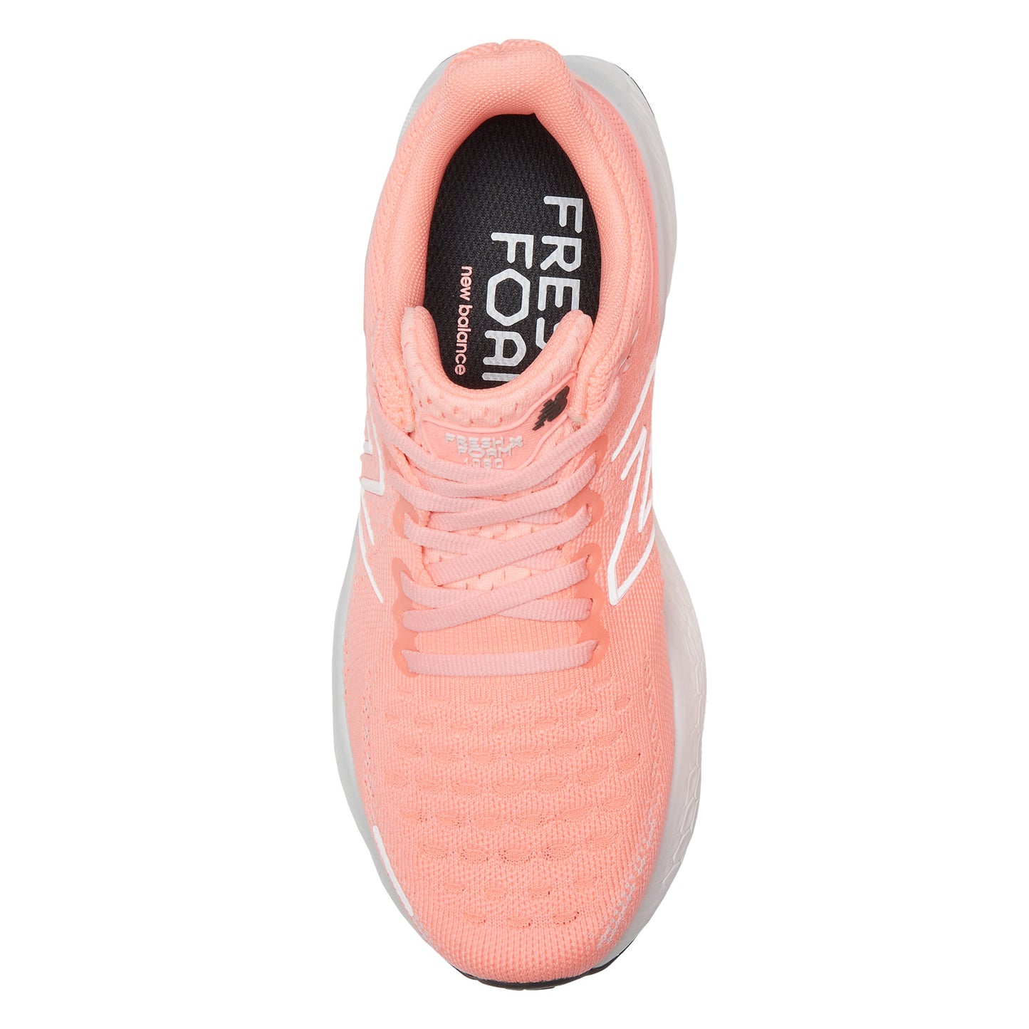 Peltz Shoes Women's New Balance 1080v12 Fresh Foam X Running Shoe GRAPEFRUIT/WASHED PINK/QUARTZ GREY W108012O