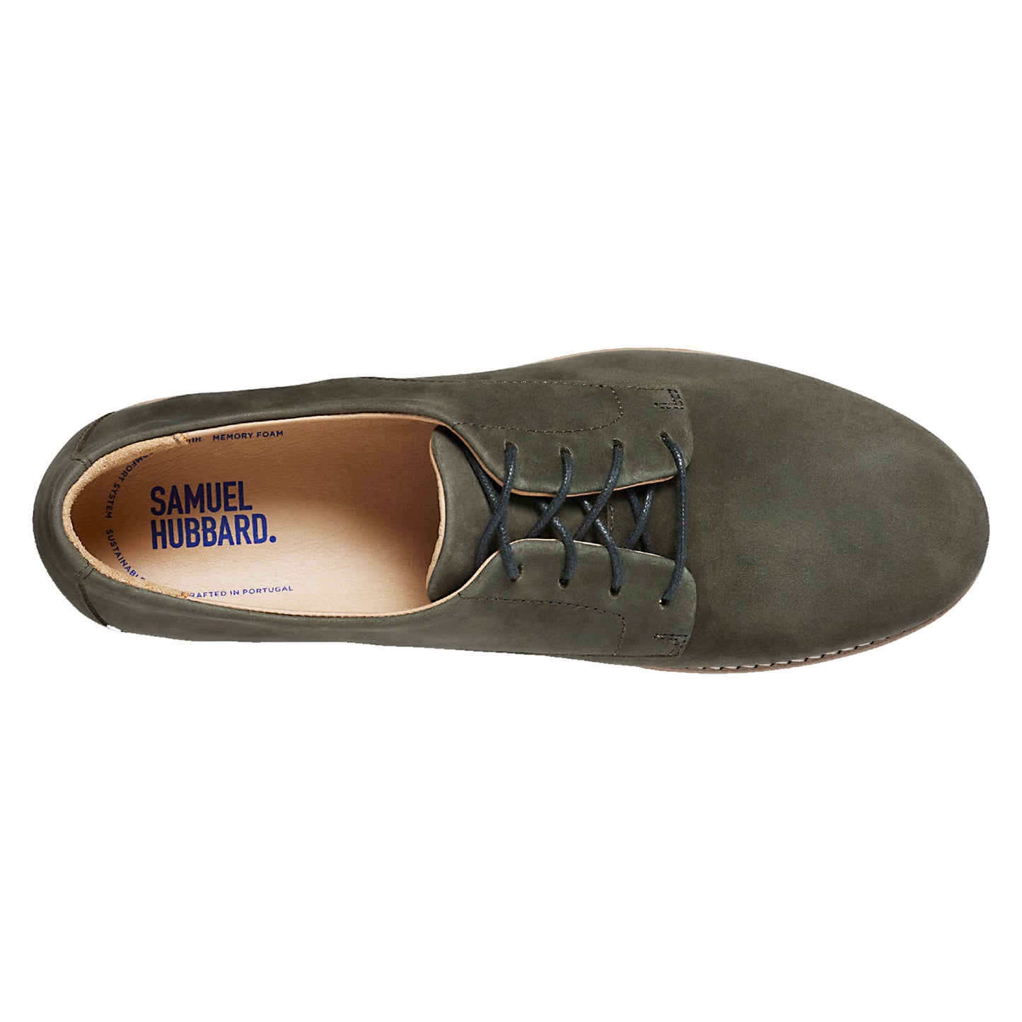 Peltz Shoes Women's Samuel Hubbard Hubbard Free 2.0 Oxford SAGE GREEN W1101-085