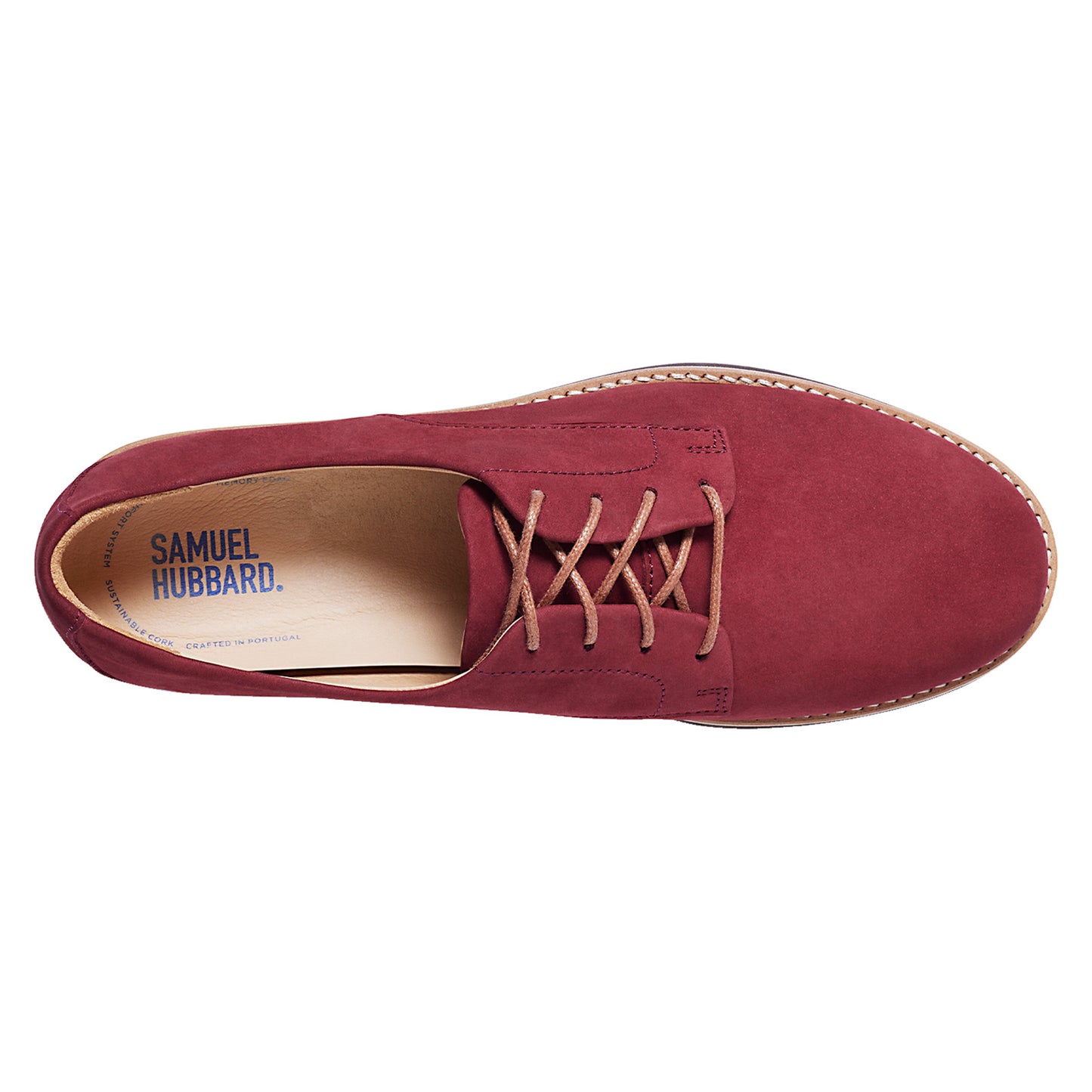 Peltz Shoes Women's Samuel Hubbard Hubbard Free 2.0 Oxford Rustic Red W1101-247