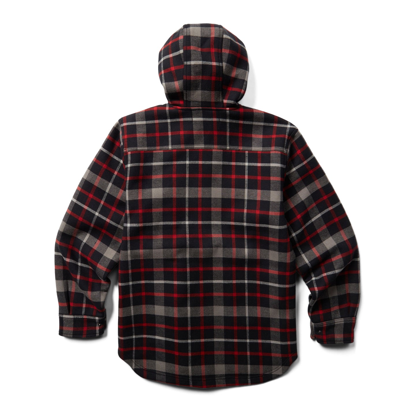 Peltz Shoes Men's Wolverine Bucksaw Sherpa Shirt Jac RED PLAID W1208350-617