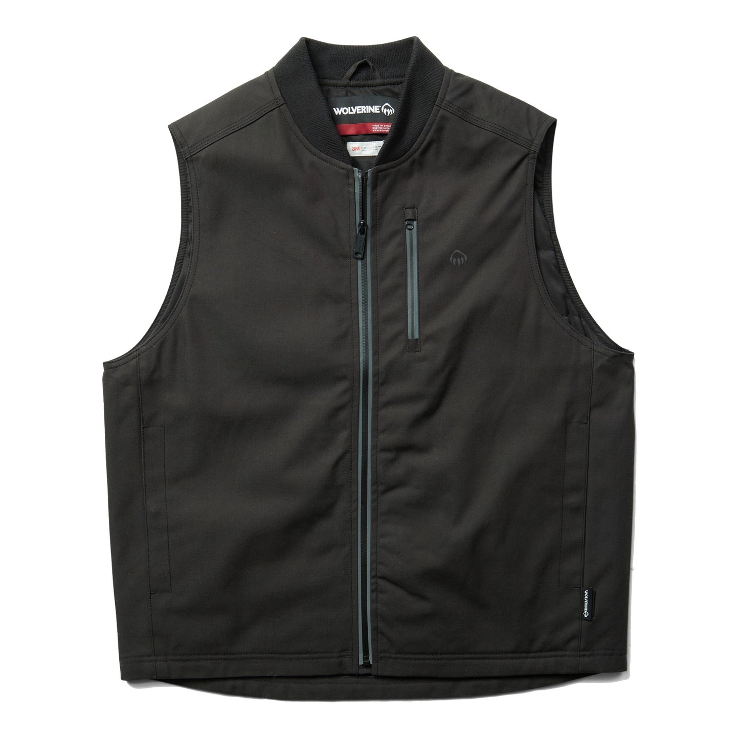 Peltz Shoes Men's Wolverine Fortifer Vest BLACK W1208380-003