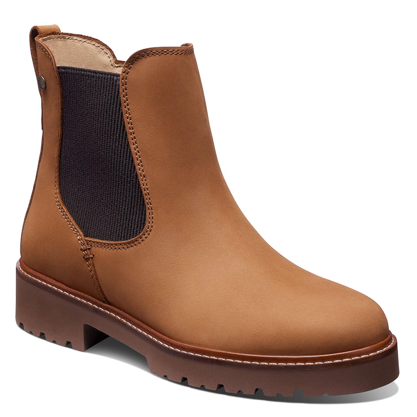 Peltz Shoes Women’s Samuel Hubbard Van Ness Boot Tan Nubuck W1500-118