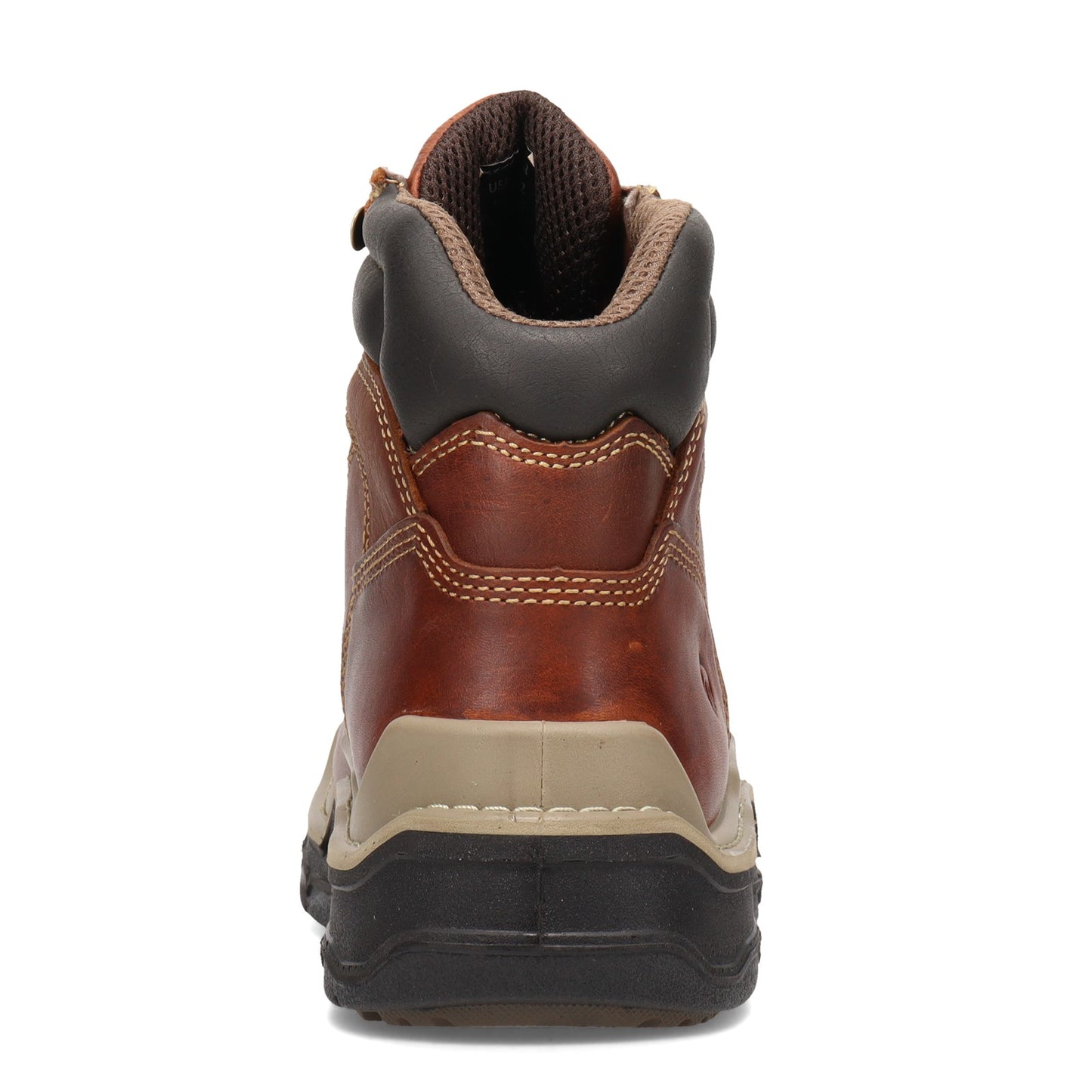 Peltz Shoes Men's Wolverine Boots Raider Durashocks 6in Work Boot PEANUT W210057