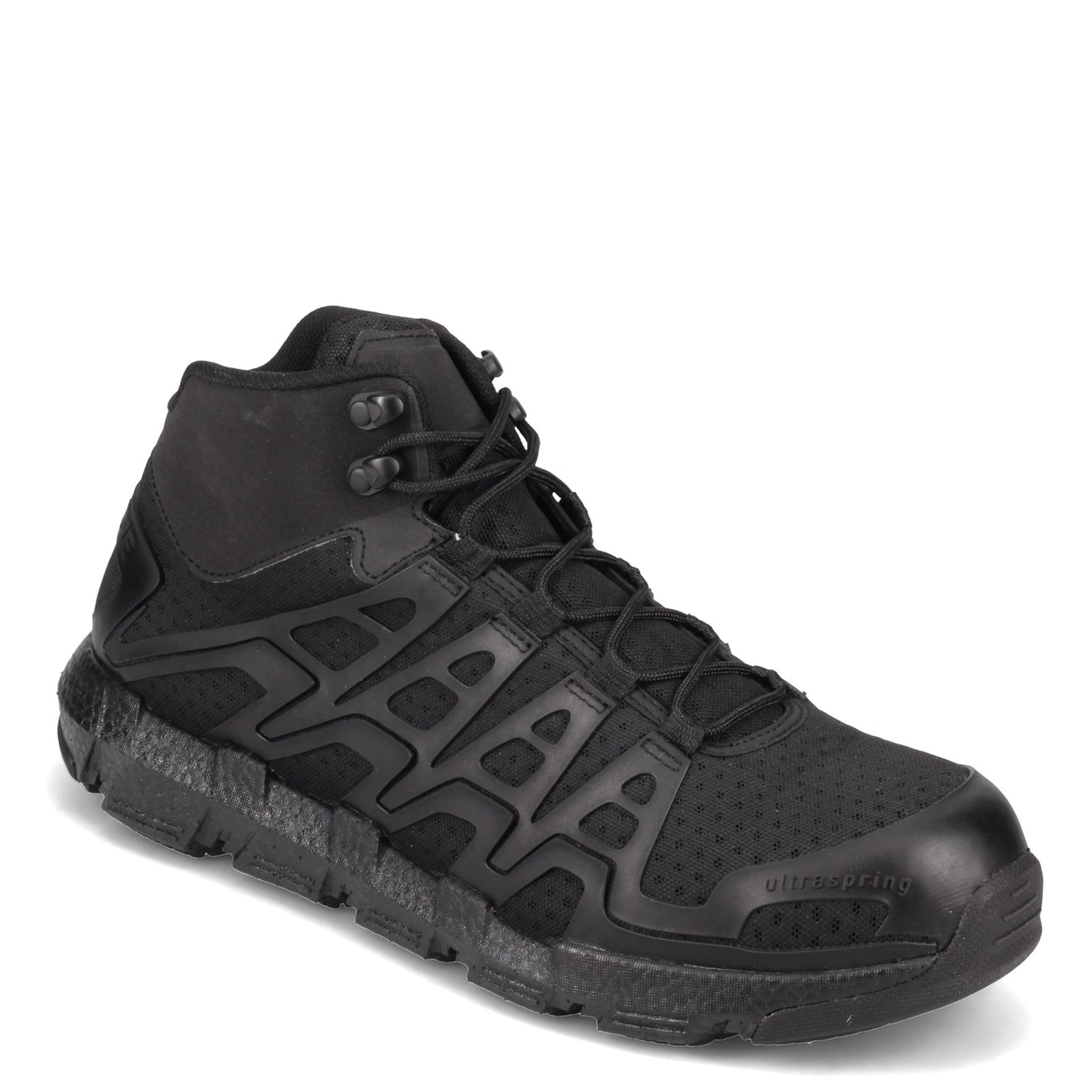 Peltz Shoes Men's Wolverine Boots Rev Vent Ultraspring Durashocks Carbonmax Boot BLACK W211020