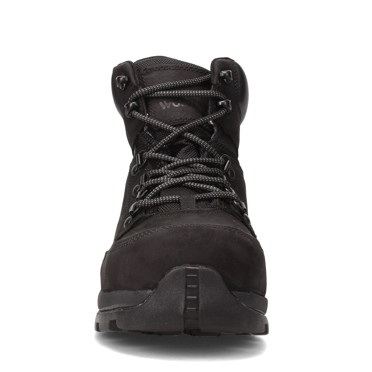 Peltz Shoes Men's Wolverine Boots Grayson Mid Waterproof Steel Toe Boot BLACK W211042