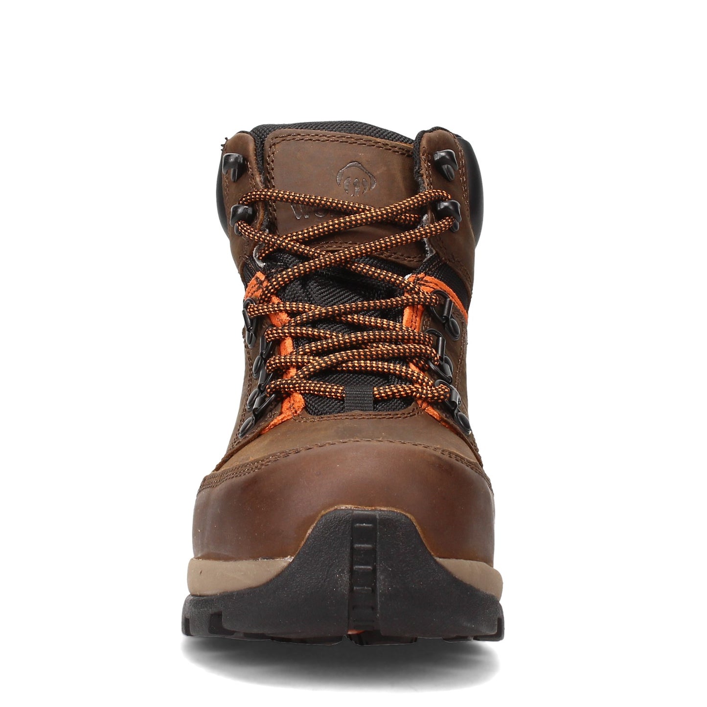 Peltz Shoes Men's Wolverine Boots Grayson Mid Waterproof Steel Toe Boot BROWN W211043