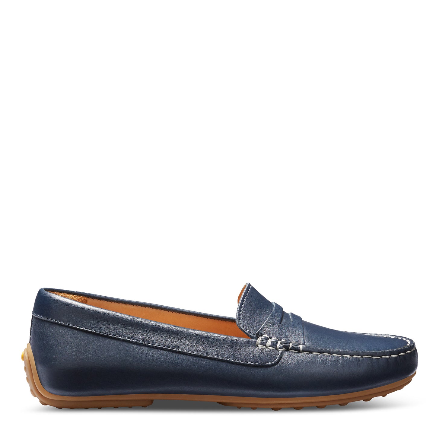 Peltz Shoes Women's Samuel Hubbard Free Spirit Slip-On NAVY LEATHER W2111-406