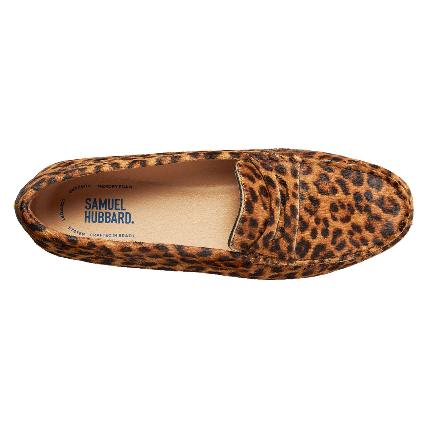 Peltz Shoes Women's Samuel Hubbard Free Spirit Slip-On Leopard Print W2111-413