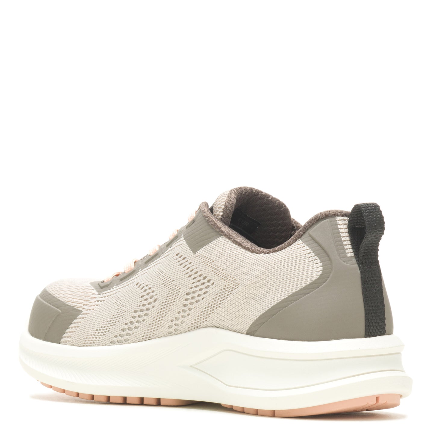 Peltz Shoes Women's Wolverine Bolt Knit Durashocks Work Shoe CEMENT W231010
