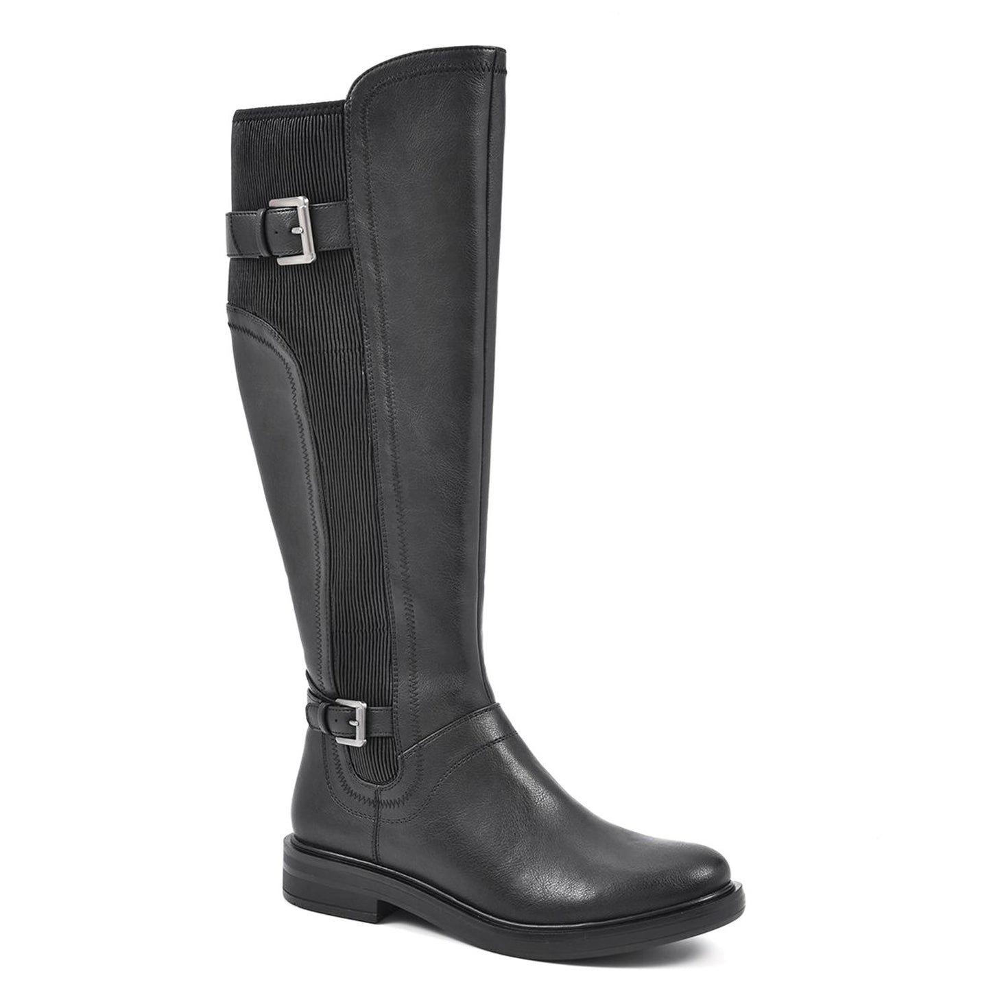 Peltz Shoes Women's White Mountain Meditate Boot BLACK W31662-001