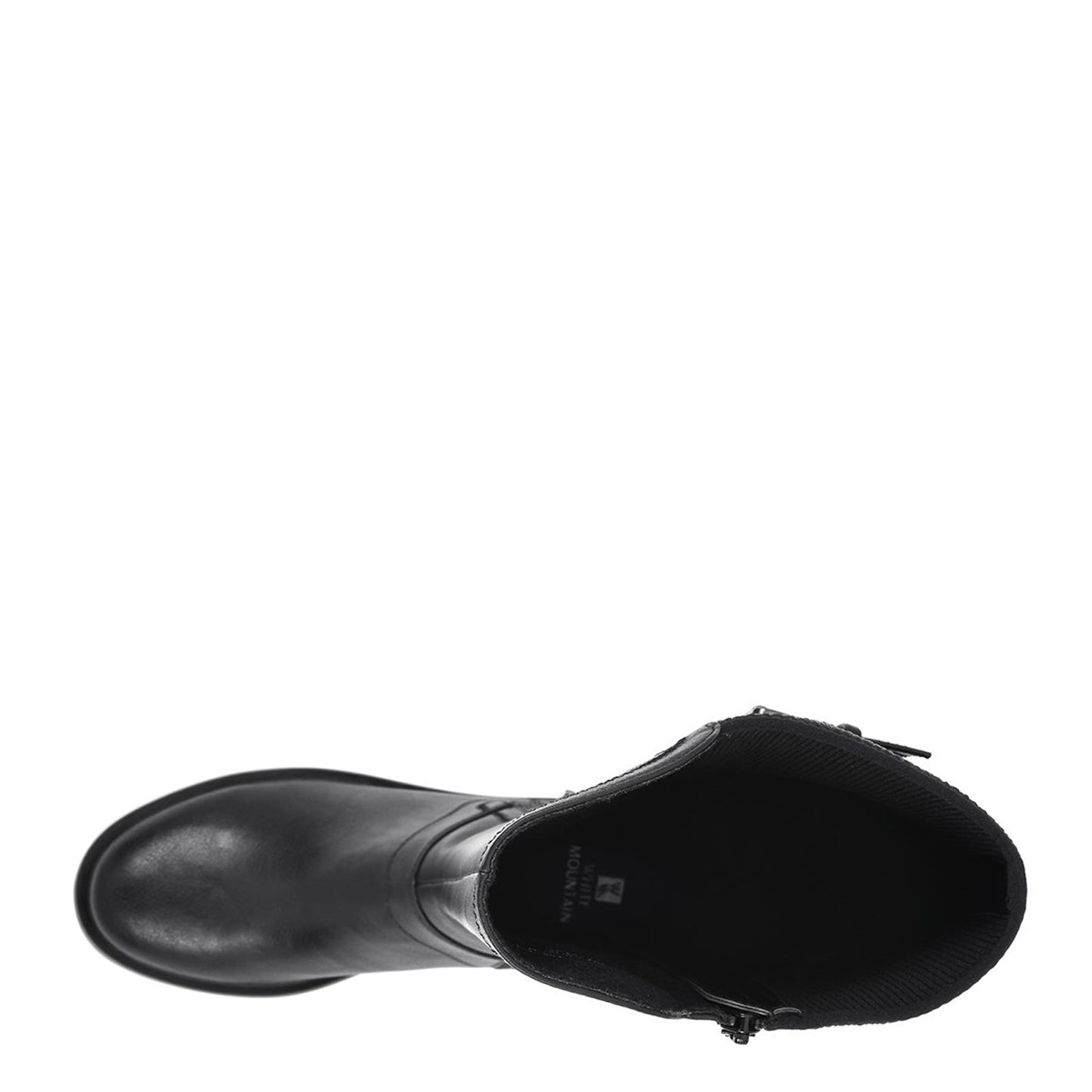 Peltz Shoes Women's White Mountain Meditate Boot BLACK W31662-001