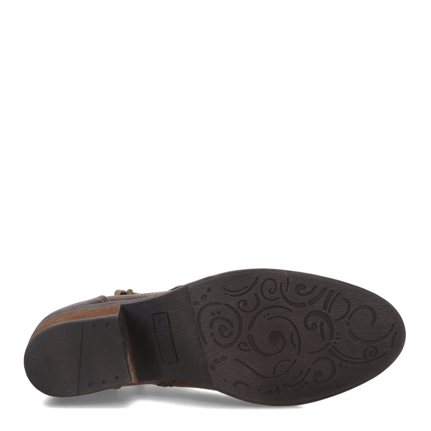 Peltz Shoes Women's White Mountain Althorn Bootie BROWN W34778-207