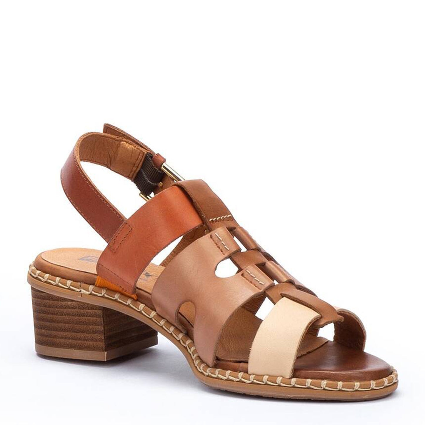 Peltz Shoes Women's Pikolinos Blanes W3H-1827 Sandal BRANDY W3H-1827C2-BRAN