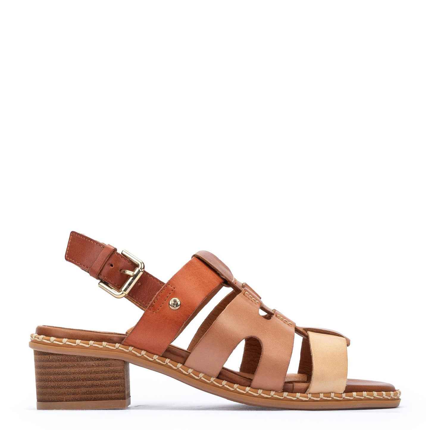 Peltz Shoes Women's Pikolinos Blanes W3H-1827 Sandal BRANDY W3H-1827C2-BRAN