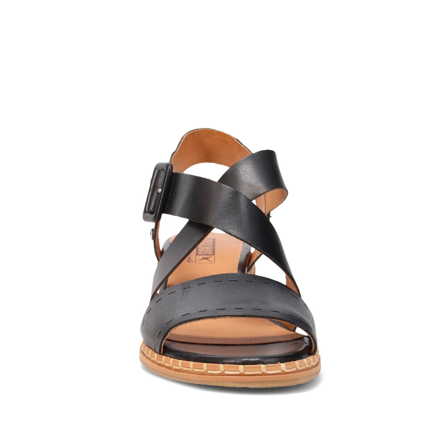 Peltz Shoes Women's Pikolinos Blanes W3H Sandal BLACK W3H-1892-BLACK