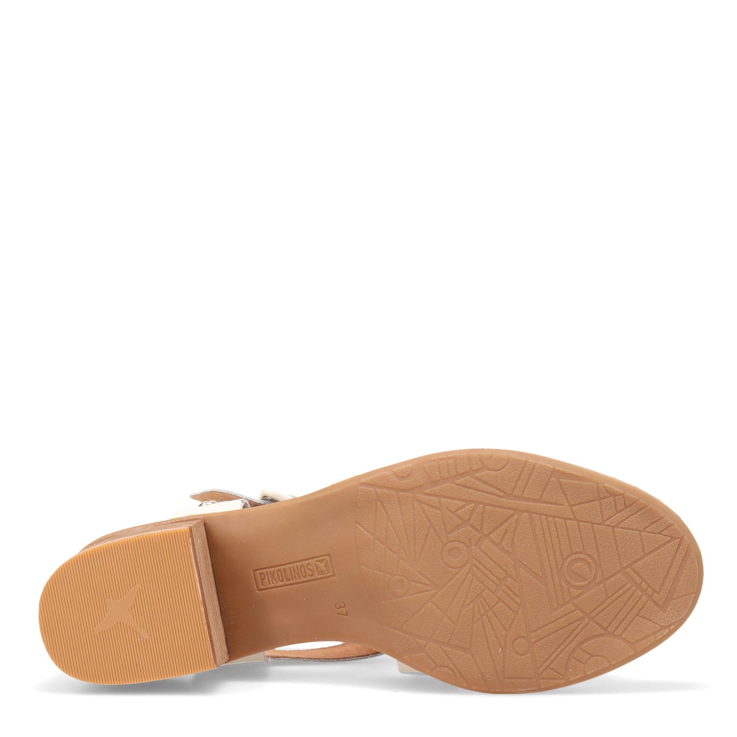 Peltz Shoes Women's Pikolinos Blanes W3H Sandal OFF WHITE W3H-1892-NATA