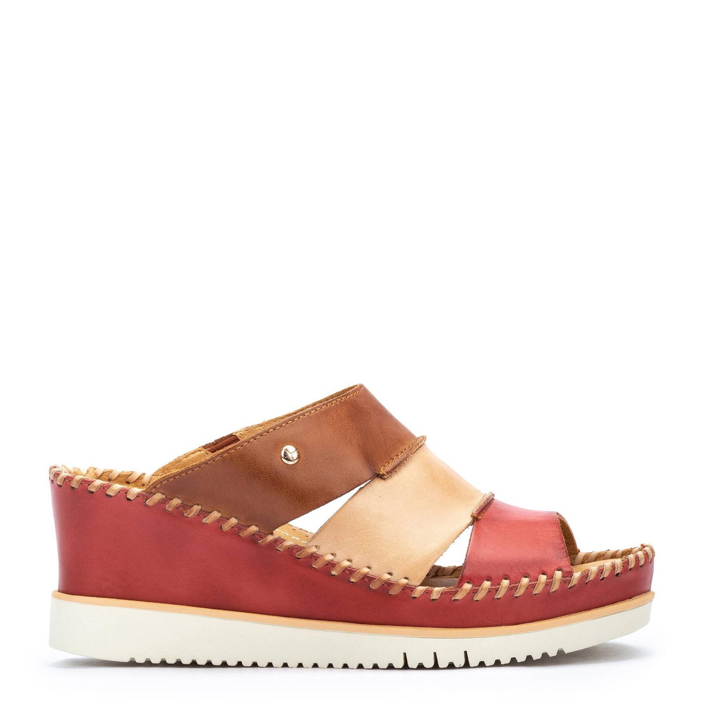 Peltz Shoes Women's Pikolinos Aguadulce W3Z-1772C1 Sandal CHERRY W3Z-1772C1-CHER